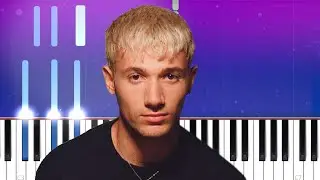 Jeremy Zucker - lakehouse (Piano Tutorial)