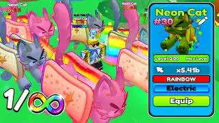 I GOT A FULL TEAM OF SECRET X PETS in Tap Simulator