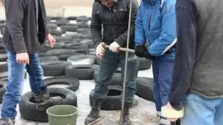 Современный метод отбора кормов для исследований. Forage sampling method for laboratory testing.