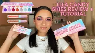 Laura Lee Candy Skies Review + Tutorial | Angele Jelly Altieri
