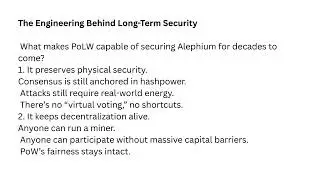 The Next Chapter of PoW &mdash; Alephium&rsquo;s Breakthrough in Efficient Proof of Work