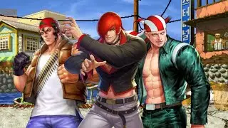 KOF 98 COMBO - iori Billy Ralf gameplay - ( arcade game) 