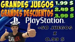 Grandes juegos por 1,99 o 2,49 incluso probar + 50 juegos por 0,99