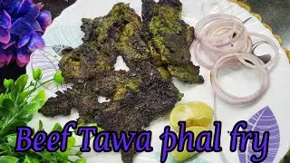 Beef tawa fry | Beef fry | Tawa phal fry | Bangalore Street Food | Sip Bangalore kitchen