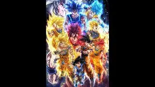 DRAGON BALL  Sparking! ZERO --- Goku All Transformations