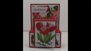 Stampin' Up! Flowering Tulips Shelf Card