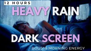 👉 Heavy Rain on Camper Van Roof &bull; Deep Sleep & Thunder Sounds (12 Hours)