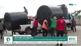 Water Scarcity: Kwanyako Water Treatment Plant Maintenance Works to Resume Soon