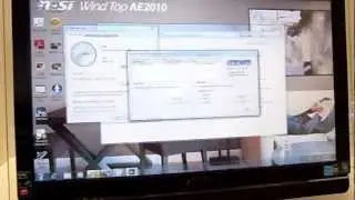 Тесты калибровки компьютера MSI AE2020 с сенсорным экраном 20
