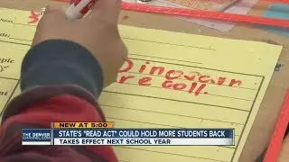 State's 'Read Act' could hold more students back
