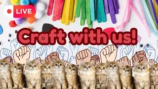 Cat Ladies' Crafting Community - Live Craft and Chat