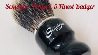Semogue Torga C5 tejón dos bandas brocha de afeitar