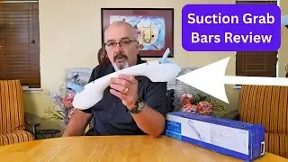 🚿 17.5&rdquo; Suction Grab Bars Review | Safe & Easy Shower Handle for Seniors 👵👴