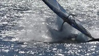 Windsurf slalom fin test part 4: The 44&rsquo;s Sonntagfins and chopperfins powered up