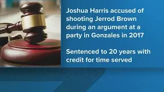 Man sentenced for killing man a house party in Louisiana, court records say