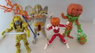 Power Rangers Lightning Collection Monsters Wave 01 Review | King Sphinx & Pumpkin Rapper
