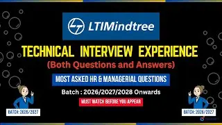 LTIMindtree Interview Experience 2026 | Most Asked HR & Managerial Questions