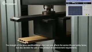 #Coowin WPC Outdoor Cladding TF-04S Strength Test VIDEO