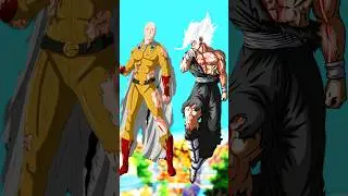 Goku Black vs Saitama ➾ #anime #shorts #saitama #gokublack