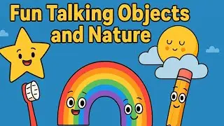 Fun Talking Objects and Nature &ndash; Short Animated Stories @hustltoonsindia