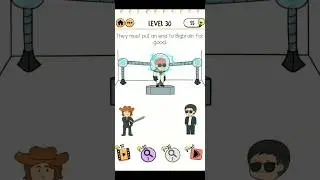 Brain Test 2 Level 30 Smith And Joe vs Professor Bigbrain Solved #androidgames #braintest #answer