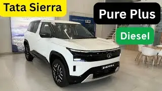 Tata Sierra Pure Plus Diesel Manual ✅ | इतने सारे features 😳😮 | 15.99 Lakh | Sierra Pure plus 2026 
