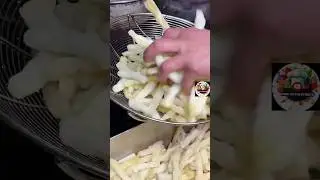 Street Style Chilli Potato Making😍🔥|| Indian Street Food