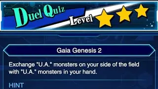 Gaia Genesis 2 : Duel Quiz Level 3 in Yu-Gi-Oh! Duel Links