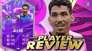 4⭐/5⭐ 91 FUT BIRTHDAY ALLAN PLAYER REVIEW! FIFA 22 Ultimate Team