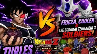 1x5 Turles against Frezza and DBZ soldiers Budokai Tenkaichi 2 Very strong 