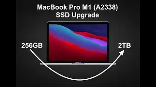 MacBook Pro M1 (A2338) SSD Upgrade 256GB to 2TB