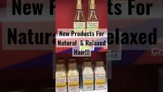 New Hair Care For Brown Skin Women!!!Natural & Relaxed Hair!!! #creamofnature