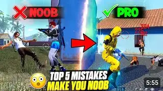 Free fire mistakes become noob to pro part2 the last part 🔫🔫