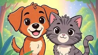 Dog and Cat Become Friends After War | Kids Moral Story