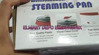 Q2 multifunction steaming pan Q2-8518 / panci kukus elektrik listrik serbaguna