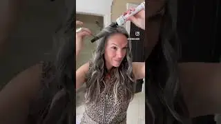 #GrayHairGoals: Styling My Long Gray Hair in 60 Seconds
