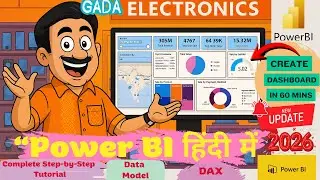 Introduction⭐&ldquo;Power BI Tutorial for Beginners in Hindi | Course Overview & Learning Path | Chapter1&rdquo;