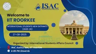 Orientation & Welcome Celebration for International Students (2025–26)