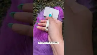 are you scared of ruining your suit by brushing it? #fursuit #fursuiter #cosplay #fursuitcare