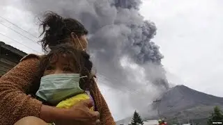 Shock! 77 ERUPTIONS in 24 Hrs INDONESIA 01/06/14 - 20,000 Displaced since Sep. 2013