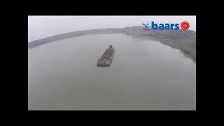 Self propelled 160 m3 split hopper barge Baars