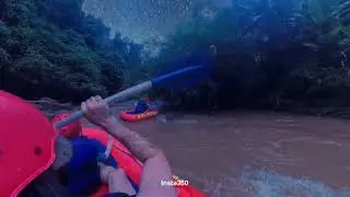 Bali River Rafting - Milky Way Galaxy visible overhead