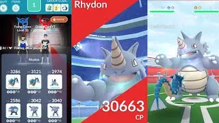 Rhydon Raid Battle