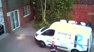 Drone test flight