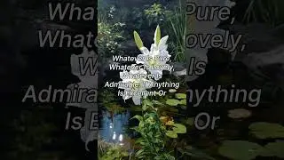 What You Think About Shapes Who You Become | Philippians 4:8