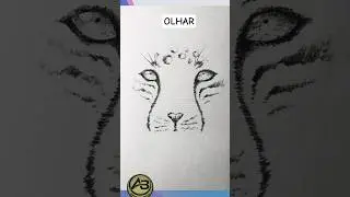 Olhar #draw #illusion #learning #art #sketch #illustration #easylearning #youtubeshorts #fyp#goviral