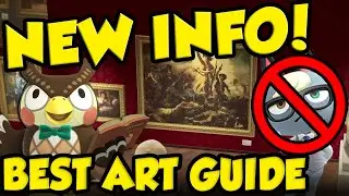 NEW INFO! RAYMOND IS BAD FOR YOUR ISLAND! Best Jolly Redd's Art Guide Animal Crossing New Horizons!
