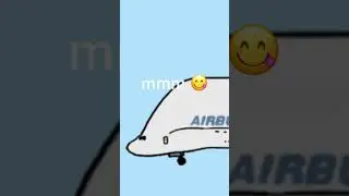 airbus beluga is hungry but it's animated #beluga #airbus #plane #aviation #shorts