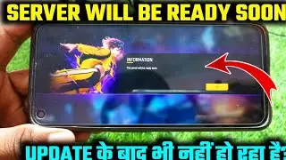 THE SERVER WILL BE READY SOON PROBLEM IN FREE FIRE  HOW TO SOLVE SEVER WILL BE READY SOON PROBLEM