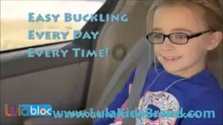 LulaBloc car seat buckle holder